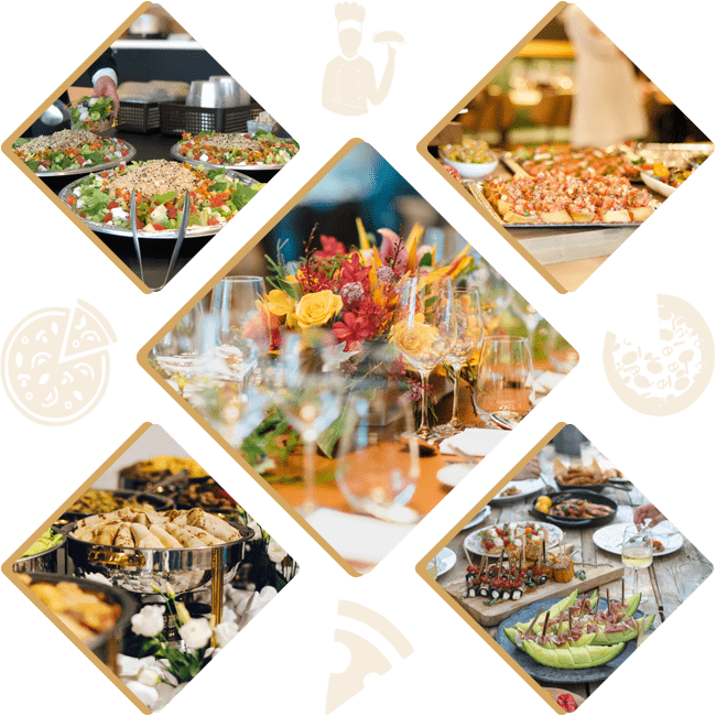 Kamath Caterers - Elegant Catering Presentation